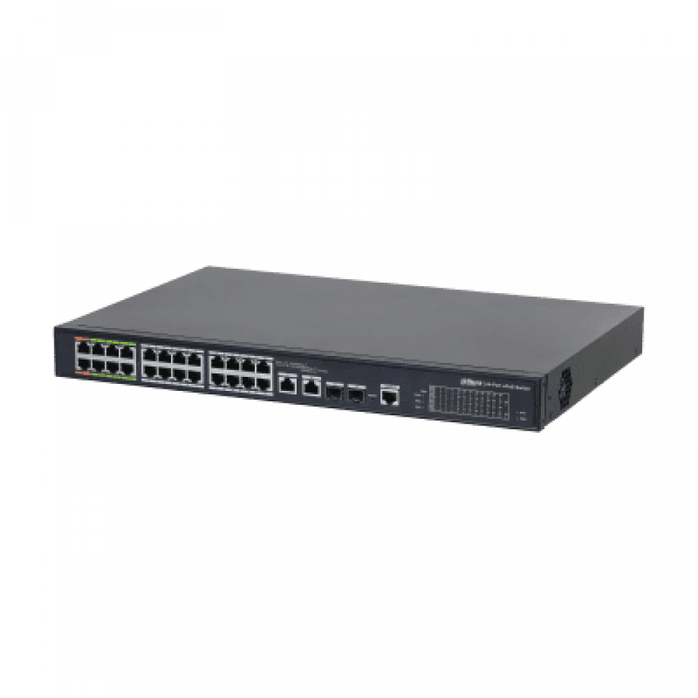 DH-LR2226-24ET-360. Сетевой PoE коммутатор. Dahua