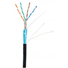 F/UTP 4pair, Cat5е, Out, PE (EC-UF004-5E-PE-BK). Кабель «витая пара» (LAN) для структурированных систем связи. NETLAN
