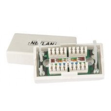 EC-UCB-IDC-UD2-WT-10 (10 шт). Проходной соединитель. NETLAN EC-UCB-IDC-UD2-WT-10 (10 шт). Проходной соединитель. NETLAN