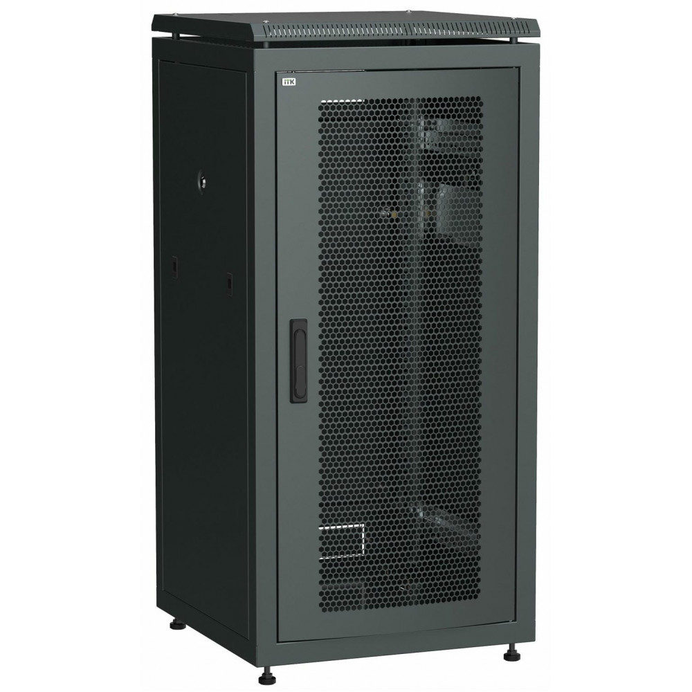 LN05-24U66-P. Шкаф телекоммуникационный 19 напольный 24U. ITK