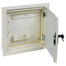 LR16-4H41-G-FR2. Шкаф мультимедиа 2 комнаты 400х400мм. ITK