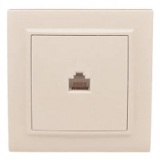Минск Розетка RJ-45 1-мест. СП (ERK01-035-20). Розетка RJ-45 1-мест. СП. EKF