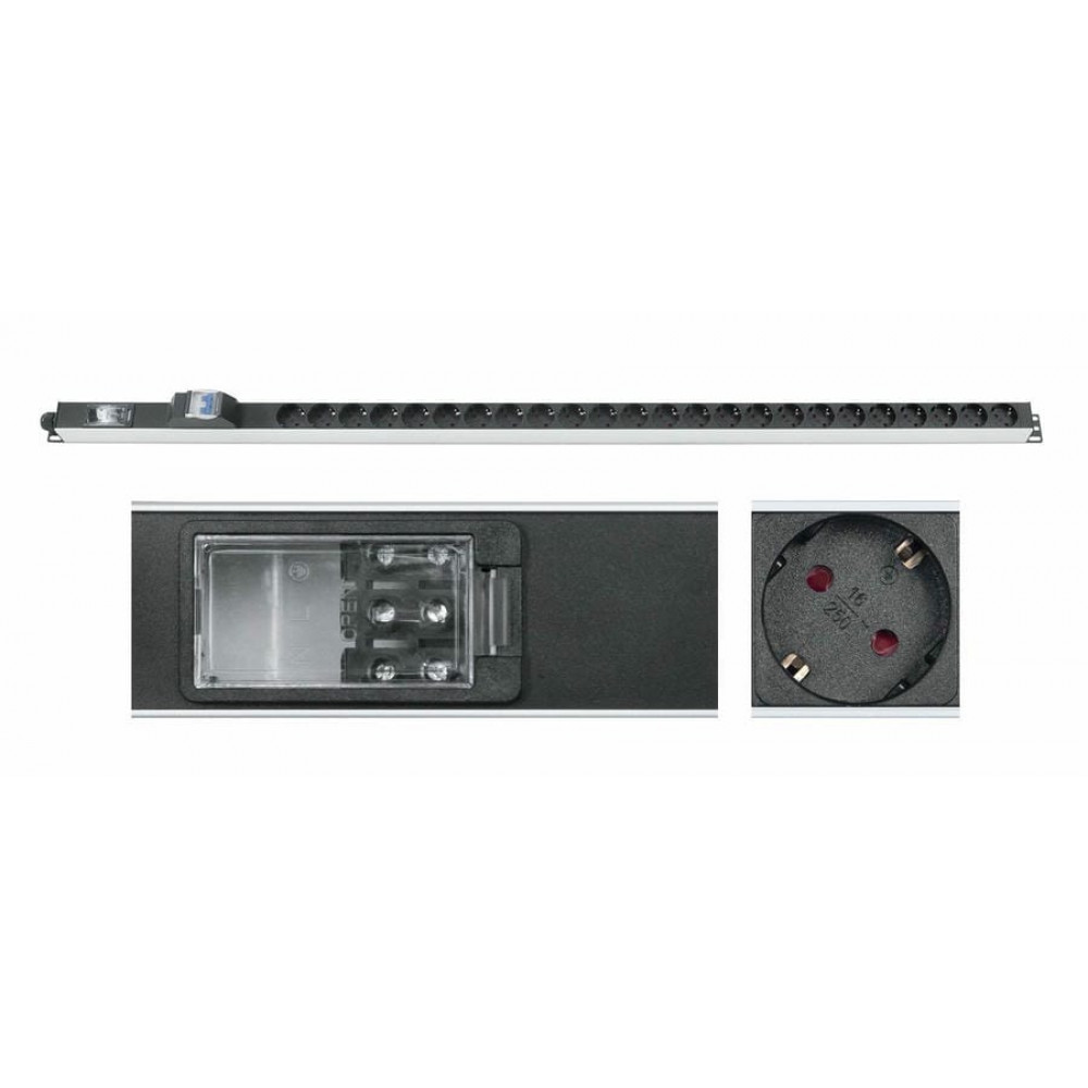 PDU-32-24S-B-T (9544c). Блок розеток. CABEUS