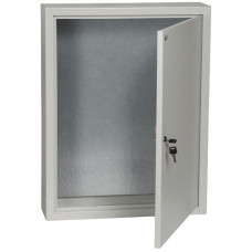 Корпус металлический ЩМП-1-1 395х310х150 УХЛ3 IP31 с монтажной платой (YKM41-01-31). Корпус металлический с монтажной платой. IEK