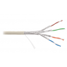 S/FTP 4pair, Cat7, Solid, In, нг(А)-LSLTx (NMC 4565L-IY). Кабель «витая пара» (LAN) для структурированных систем связи. NIKOMAX S/FTP 4pair, Cat7, Solid, In, нг(А)-LSLTx (NMC 4565L-IY). Кабель «витая пара» (LAN) для структурированных систем связи. NIKOMAX
