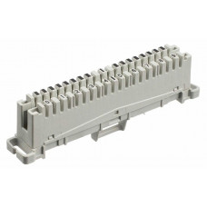 Плинт ПВТ-10Р Эконом, LSA plus, 10 пар размыкаемые контакты 0...9 (900000-01070). Плинт ПВТ-10Р Эконом, LSA plus, 10 пар. ССД (Связьстройдеталь)