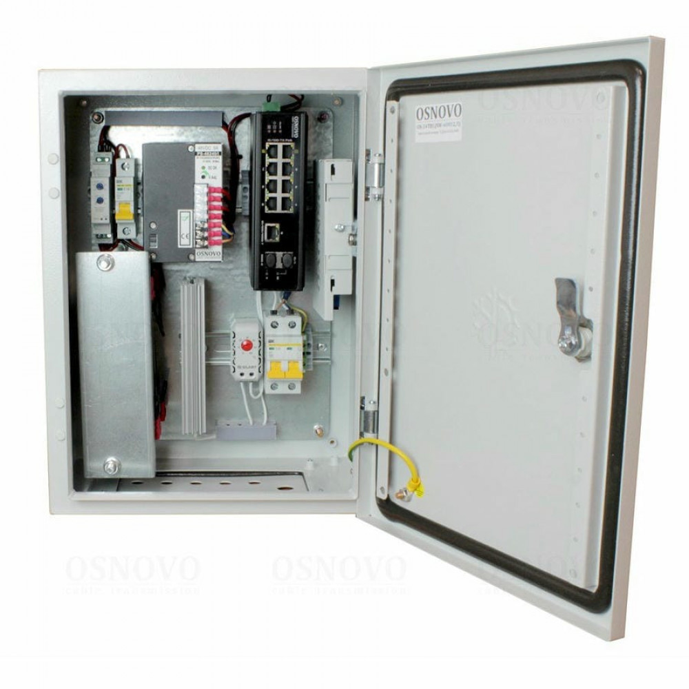 OS-34TB1(SW-60812/I). Уличная станция с термостабилизацией и резервным питанием. OSNOVO