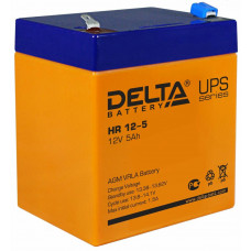 Delta HR 12-5. Аккумулятор герметичный свинцово-кислотный. Delta