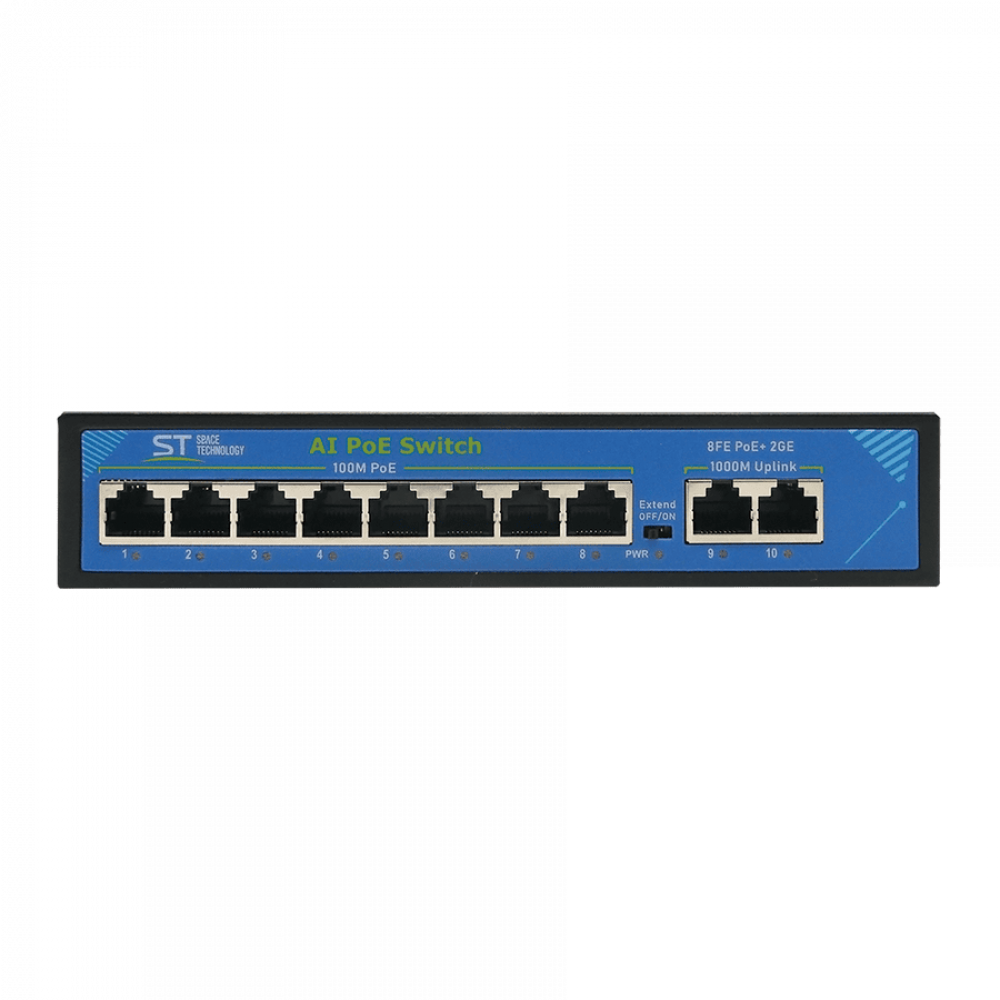 ST-S86POE PRO (версия 2). Сетевой PoE коммутатор. Space Technology