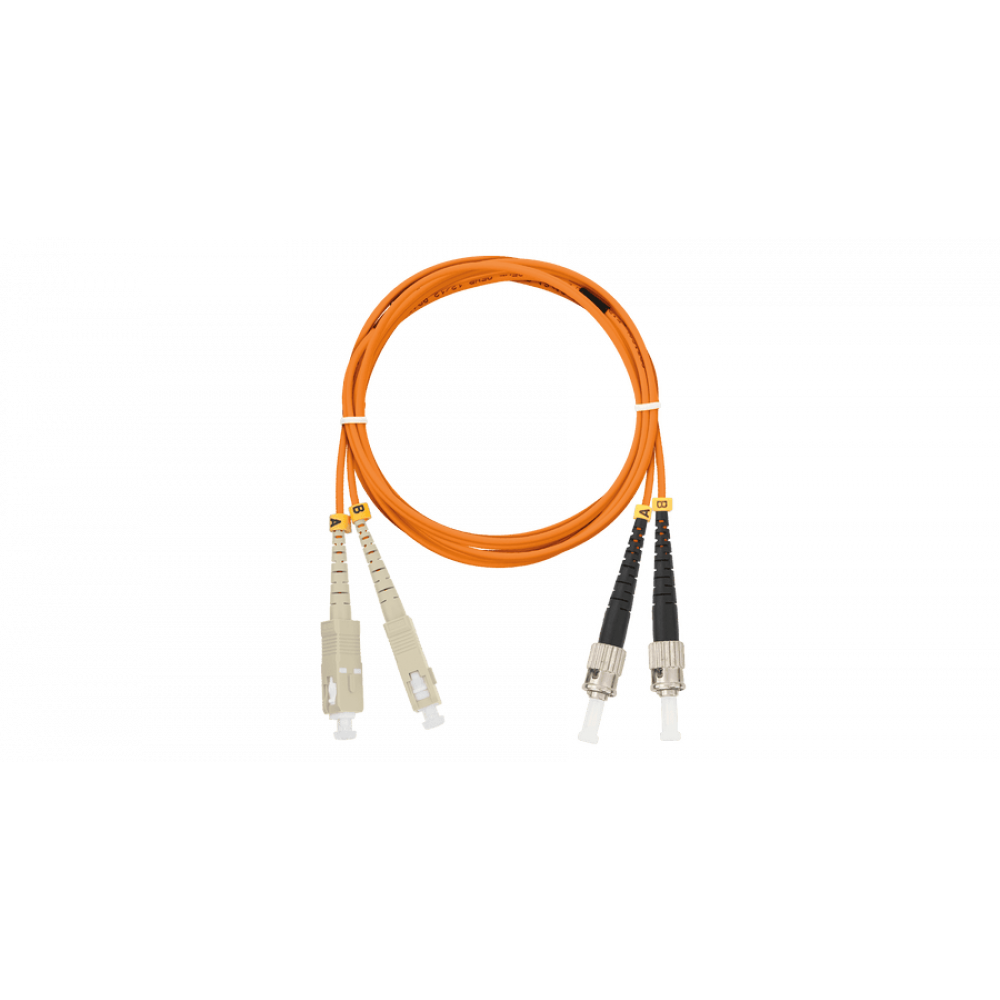 NMF-PC2M2C2-SCU-STU-001. Патч-корд оптический многомодовый. NIKOMAX