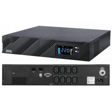 Smart King Pro+ SPR-3000 LCD 2400Вт 3000ВА черный. Источник бесперебойного питания. POWERCOM