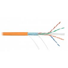 F/UTP 4pair, Cat6, Solid, In/Out, нг(А)-HF (NMC 9240C-OR). Кабель «витая пара» (LAN) для структурированных систем связи. NIKOMAX
