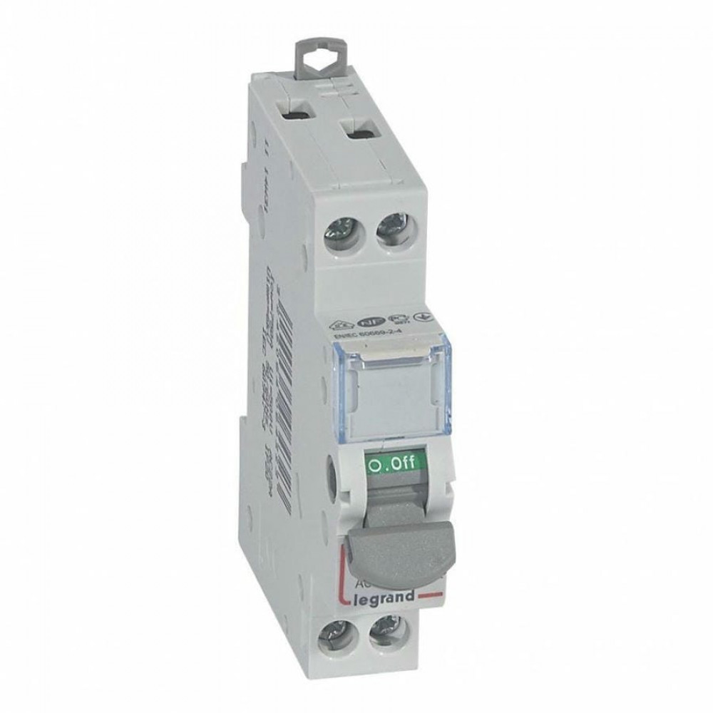 DX3 1P 63A (406412). Выключатель-разъединитель. LegranD