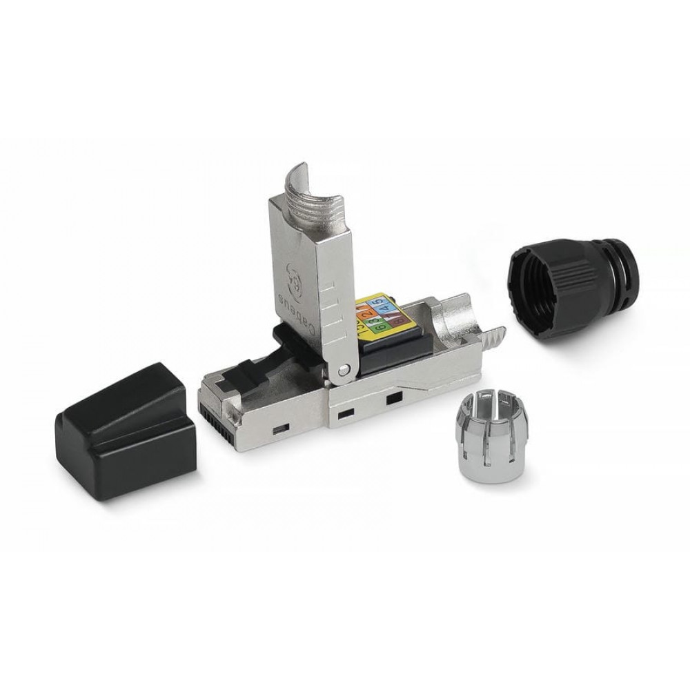 8P8C-SH-C7-TWP-F (11069c). Разъем RJ-45. CABEUS