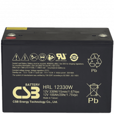 CSB HRL 12330W. Аккумулятор герметичный свинцово-кислотный. CSB