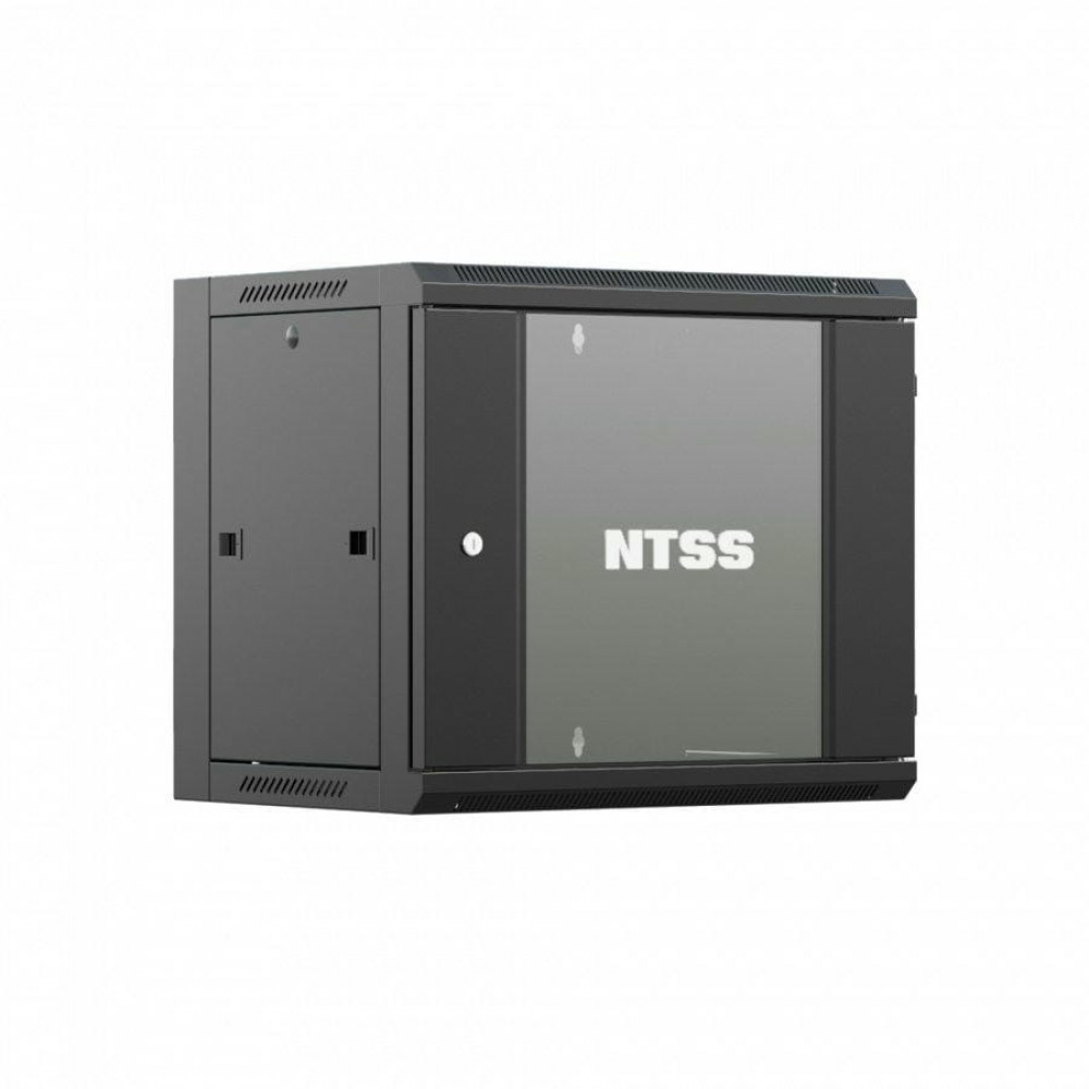 NTSS-W12U6060GS-BL настенный 12U 570х600мм. Шкаф телекоммуникационный 19. NTSS