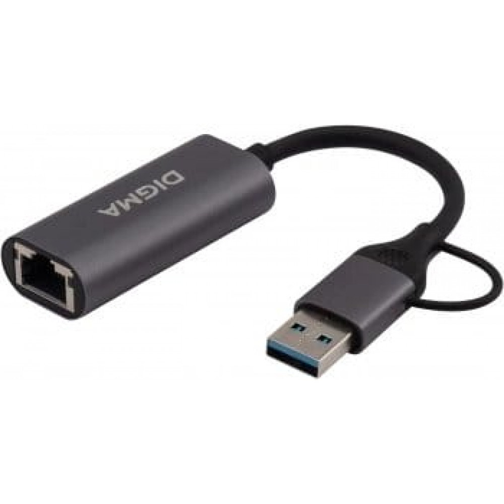 DLA-GEUC01 USB 3.0. Сетевой адаптер. Digma