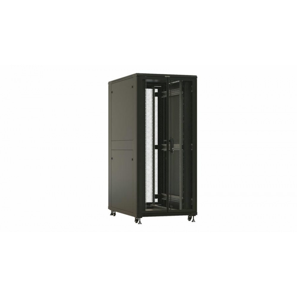TTBR-3282-DD-RAL9004. Шкаф телекоммуникационный 19 напольный 32U. Hyperline