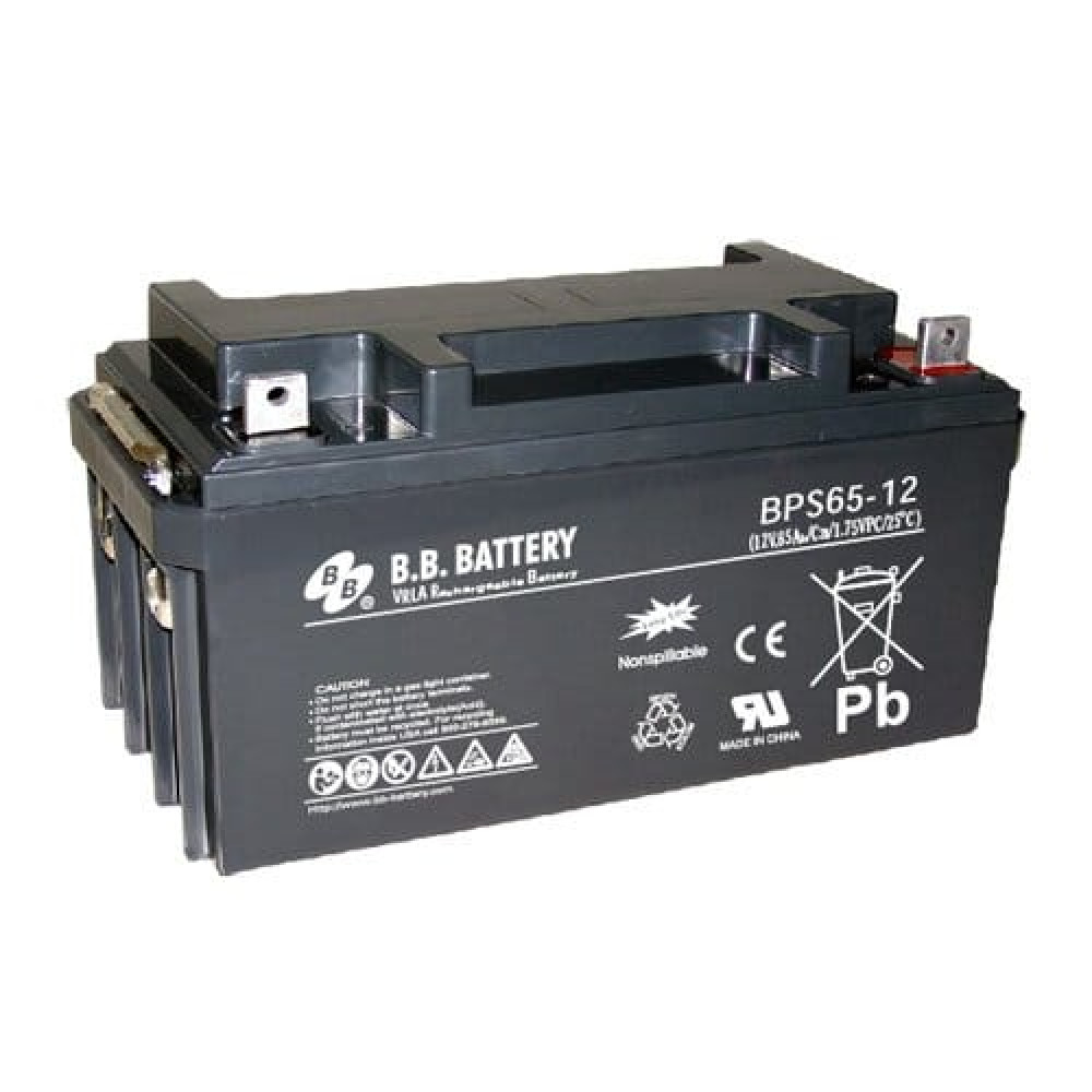 B.B. Battery BPS 65-12. Аккумулятор герметичный свинцово-кислотный. B.B. Battery