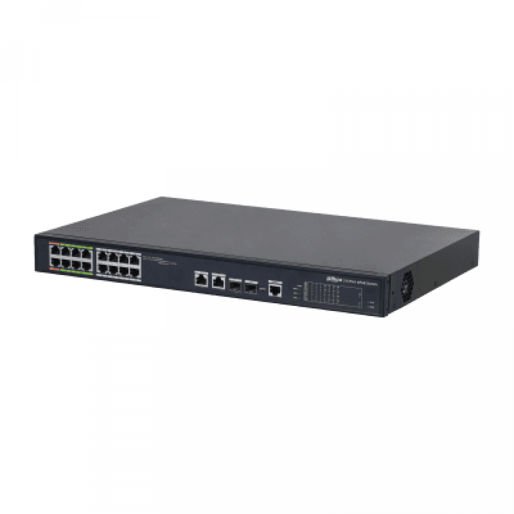 DH-LR2218-16ET-240. Сетевой PoE коммутатор. Dahua