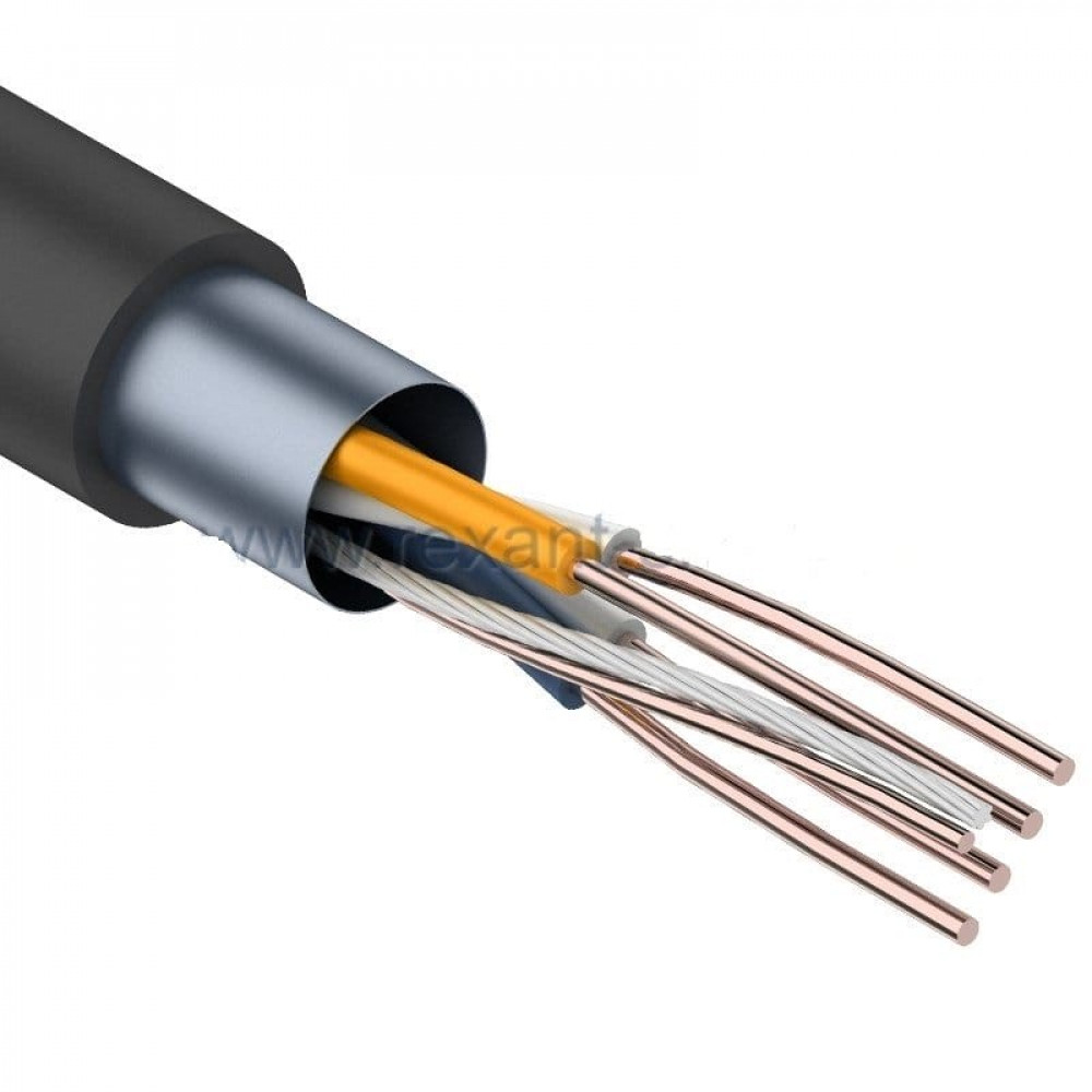 F/UTP, CAT 5e, PE, 2PR, 24AWG, OUTDOOR, SOLID, черный, 305м, REXANT (01-0124). Кабель «витая пара» (LAN) для структурированных систем связи. Rexant