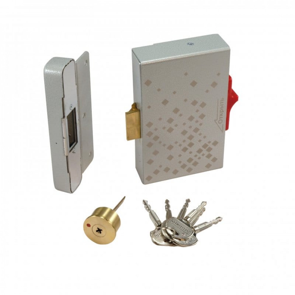 Promix-SM215.10 silver. Замок электромеханический. Промикс