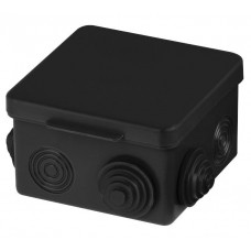 Распаячная коробка ОП 80х80х50мм, крышка, IP54, 7вх., черная TDM (SQ1401-0912). Распаячная коробка ОП. TDM ЕLECTRIC Распаячная коробка ОП 80х80х50мм, крышка, IP54, 7вх., черная TDM (SQ1401-0912). Распаячная коробка ОП. TDM ЕLECTRIC