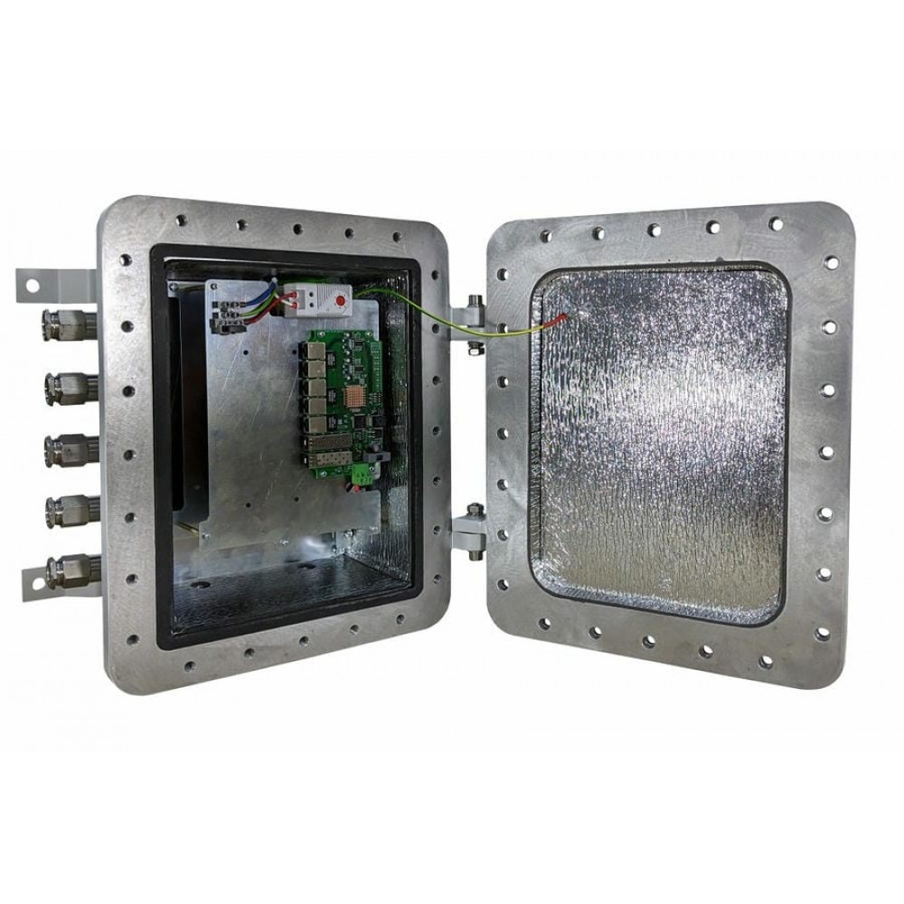 Релион-SW-EXD-A-2G-4Poe+/240W. Коммутатор с питанием по PoE взрывозащищенный. Релион