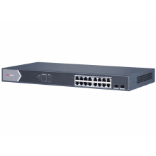 DS-3E1518P-SI. Коммутатор с POE. Hikvision