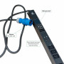SMART-PDU-32-1P-18C13-6C19-I309-M (12596c). Блок контроля и распределения питания. CABEUS