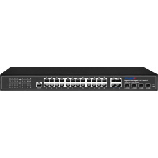 TR-NS24284C-400-24PoE. Коммутатор с PoE. Trassir