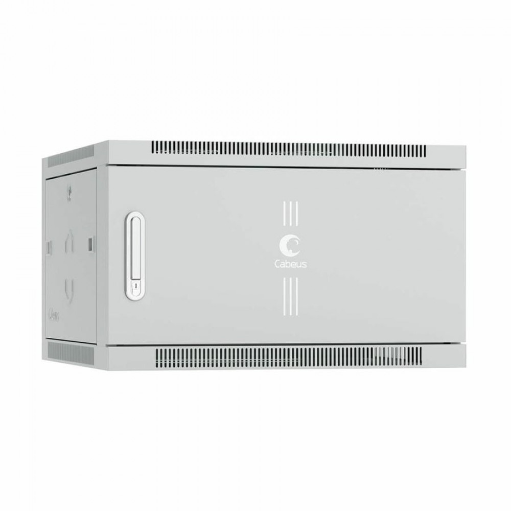 SH-05F-6U60/60m (7104c). Шкаф телекоммуникационный 19 настенный 6U. CABEUS