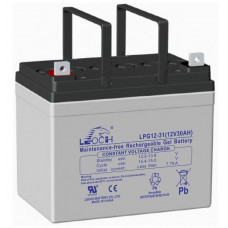 LEOCH LPG12-31. Аккумулятор герметичный свинцово-кислотный. LEOCH