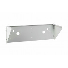 NC-3U-V (12024c). Кронштейн настенный вертикальный 19 3U, цвет серый. CABEUS