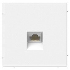 ArtGallery розетка RJ45, кат. 6Е, скрытой установки, механизм, белый (GAL000186). Розетка компьютерная. Systeme Electric