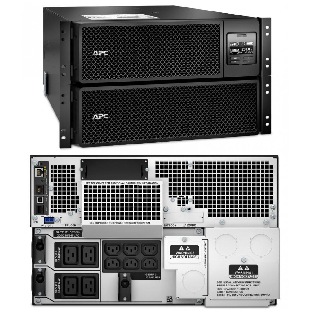SRT8KRMXLI APC Smart-UPS SRT 8000 ВА. Источник бесперебойного питания. APC