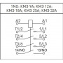 КМЭ 9А 220В 1NO PROxima (ctr-s-9-220). Миниконтактор. EKF