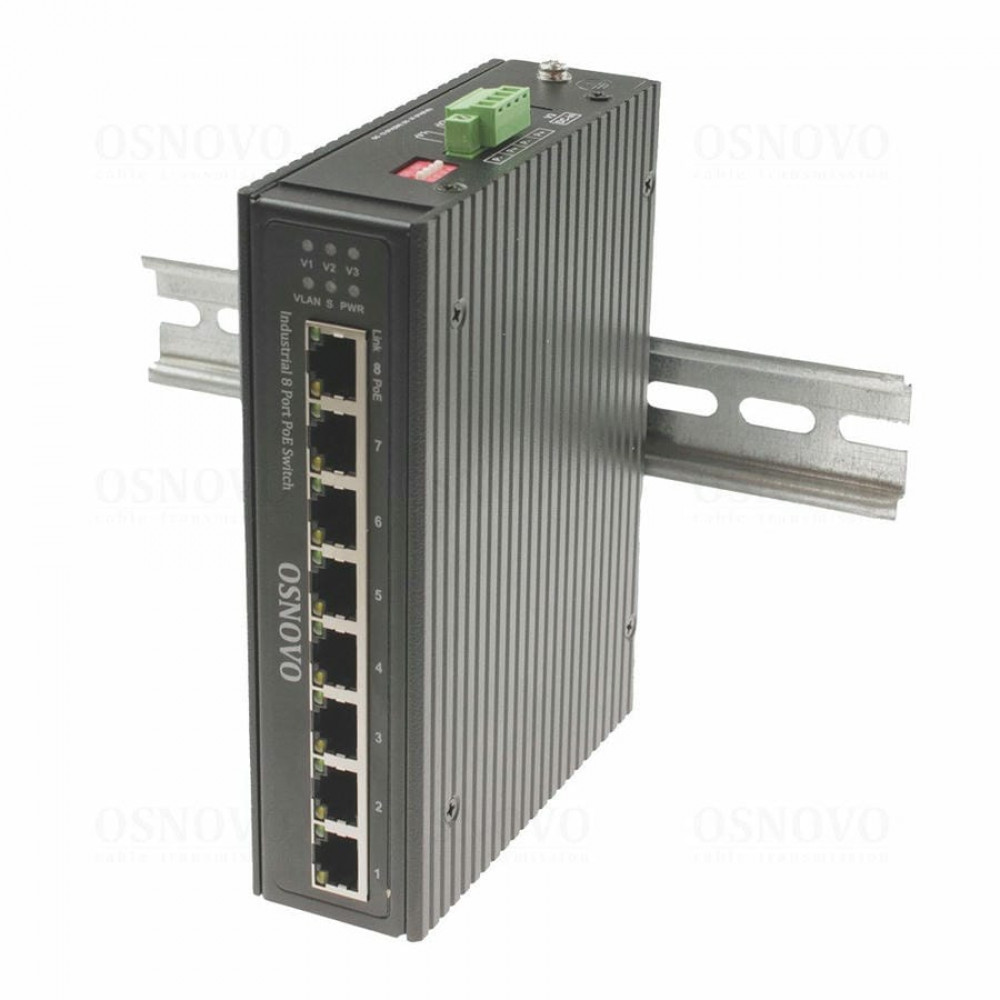 SW-80800-IR. Коммутатор с PoE. OSNOVO