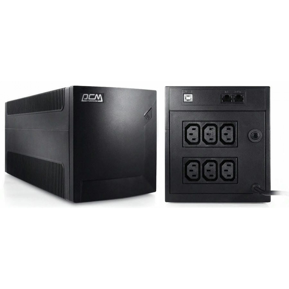 Raptor RPT-1025AP 615Вт 1025ВА черный. Источник бесперебойного питания. POWERCOM