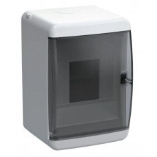 Корпус пластиковый навесной TEKFOR Mini КМПн-4 IP41 белый (TFM-KP73-N-04-41-K01-K01). Корпус пластиковый. IEK