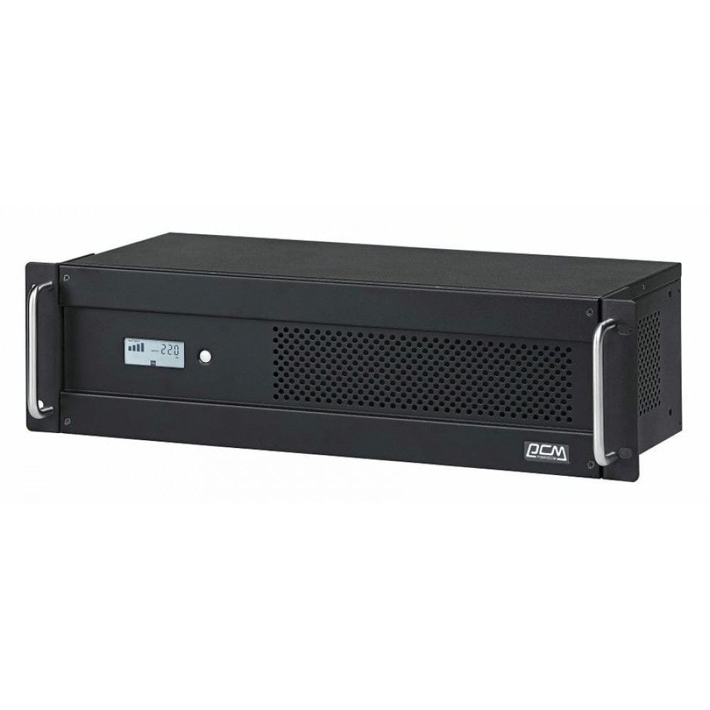 Infinity INF-1500AP RM (3U) 1050Вт 1500ВА черный. Источник бесперебойного питания. POWERCOM