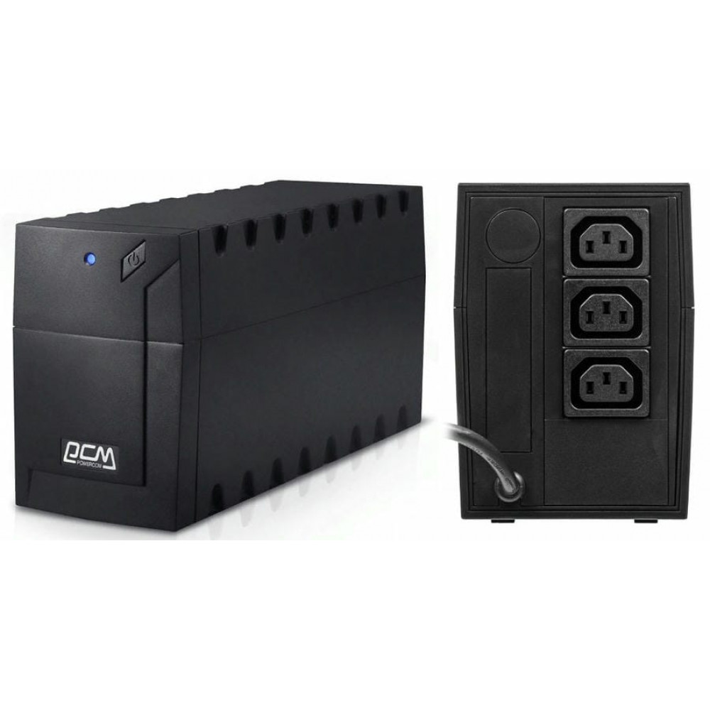 Raptor RPT-800A 480Вт 800ВА черный. Источник бесперебойного питания. POWERCOM