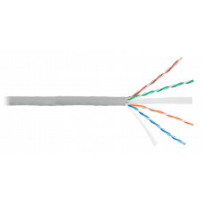 U/UTP 4pair, Cat6, Solid, In, нг(А)-HF (NMC 4140C-GY). Кабель «витая пара» (LAN) для структурированных систем связи. NIKOMAX