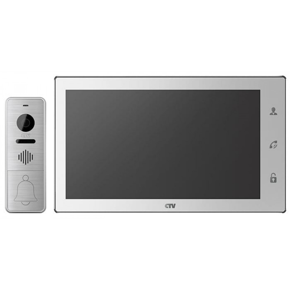 CTV-DP4106AHD W (белый). Комплект видеодомофона. CTV