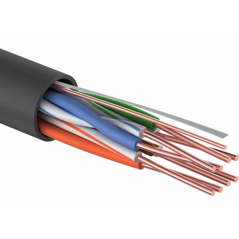 U/UTP 4PR 24AWG CAT5e OUTDOOR 305м CCA PROCONNECT(01-0045-3). Кабель «витая пара» (LAN) для структурированных систем связи. PROCONNECT
