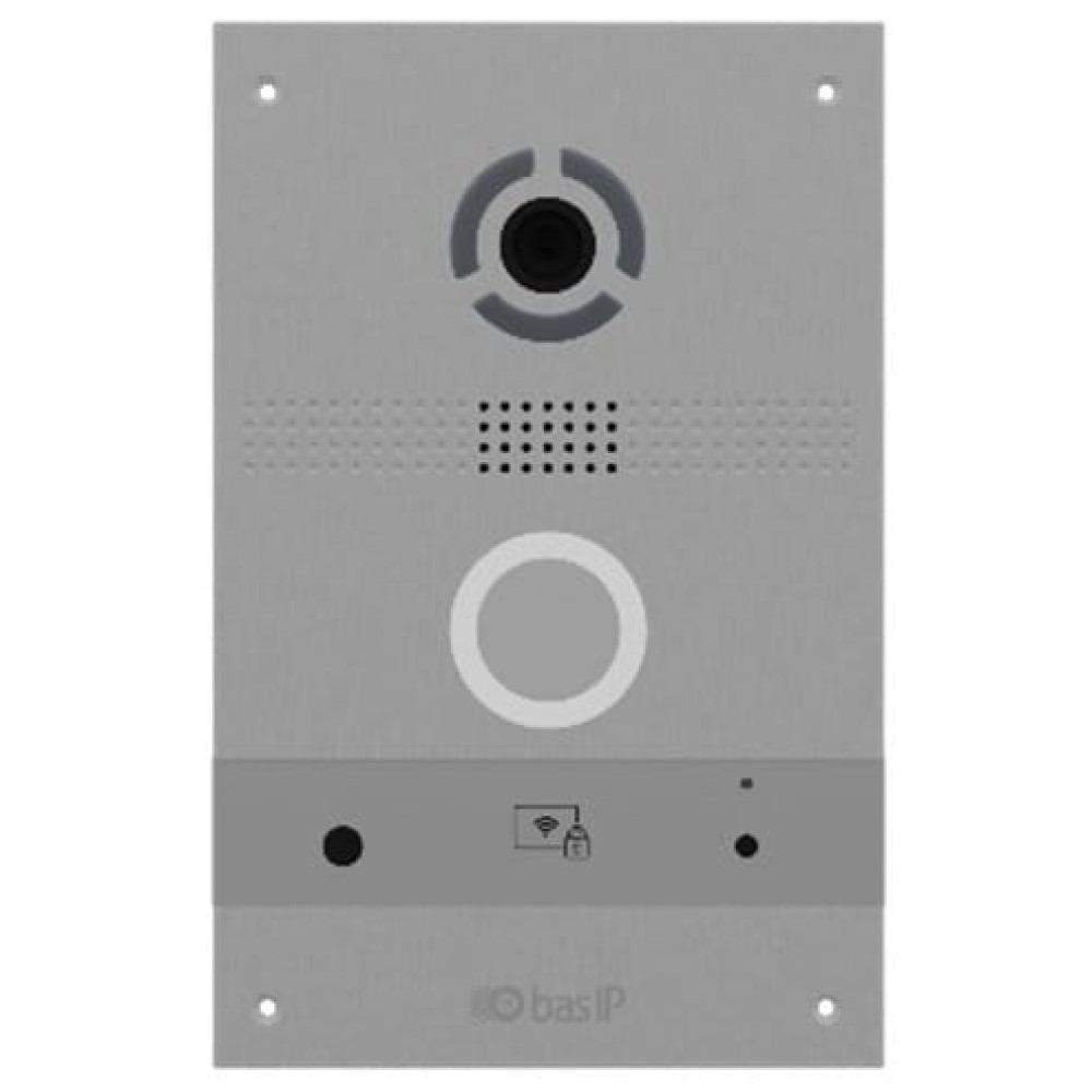 AV-08FB SILVER. Вызывная панель IP-домофона. BAS-IP