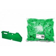 Изолятор на DIN рейку зелёный (SQ0810-0003) (100 шт). Аксессуар для клемм. TDM ЕLECTRIC
