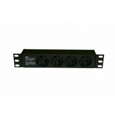 SHE10-4SH-IEC. Блок розеток 10. Hyperline SHE10-4SH-IEC. Блок розеток 10. Hyperline