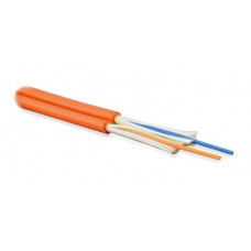 FO-D2-IN-62-2-LSZH-OR. Кабель волоконно-оптический многомодовый. Hyperline