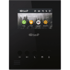 AU-04LA (AU-04L) BLACK. Монитор IP-домофона. BAS-IP
